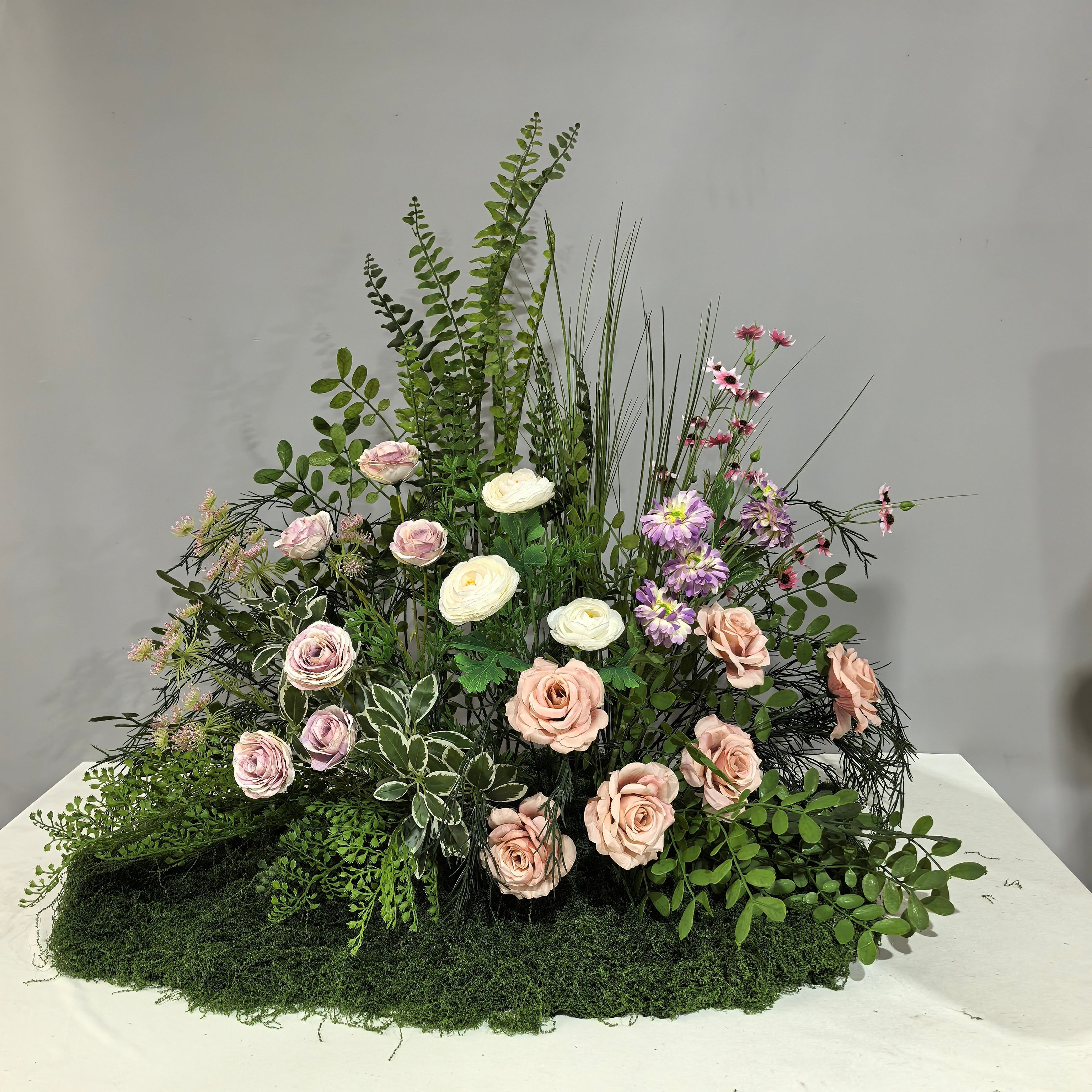 Ground Flower Arrangement Series for Wedding Party Event Decor ADGF-004