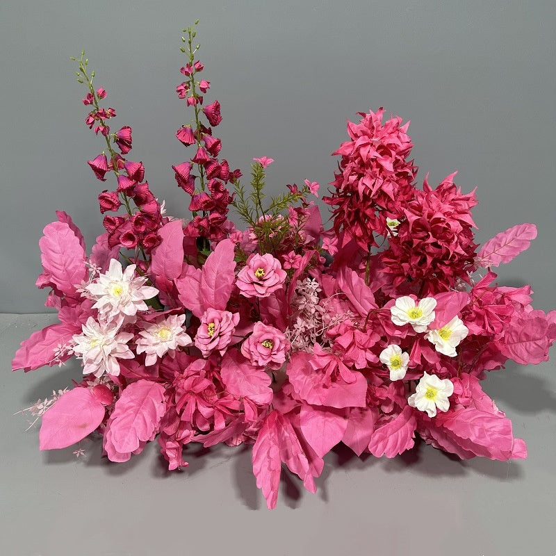 Pink White Table Centerpiece Floor Flower Wedding Decor Props AEGF-002