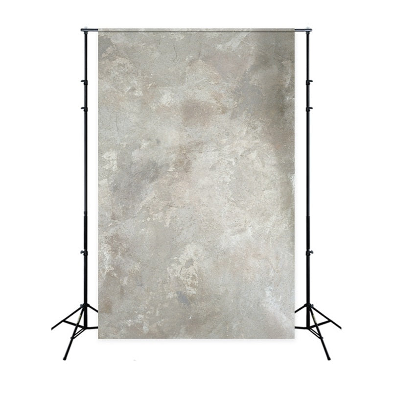 Grey Portrait Backdrop Vintage Grey Wall Aged Backdrop BRP11-618