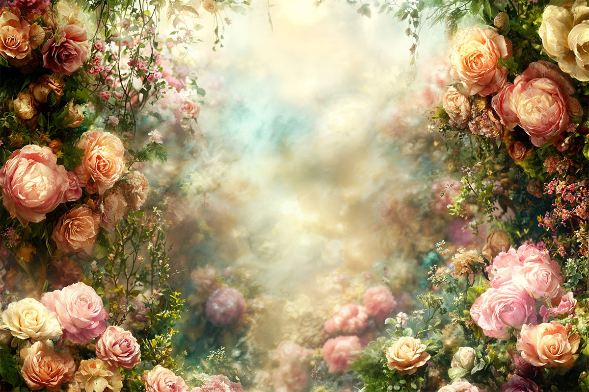 Backdrop Design Images Vintage Backdrop Photography Floral Design Elegance Backdrop BRP11-552