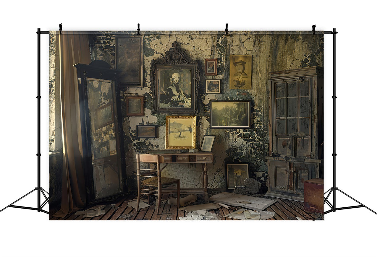 Vintage Backdrops Photography Room Decor Antique Furniture