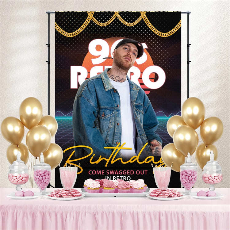 Dance Photo Backdrops Retro Sport Style Birthday Custom Backdrop BRP4-199