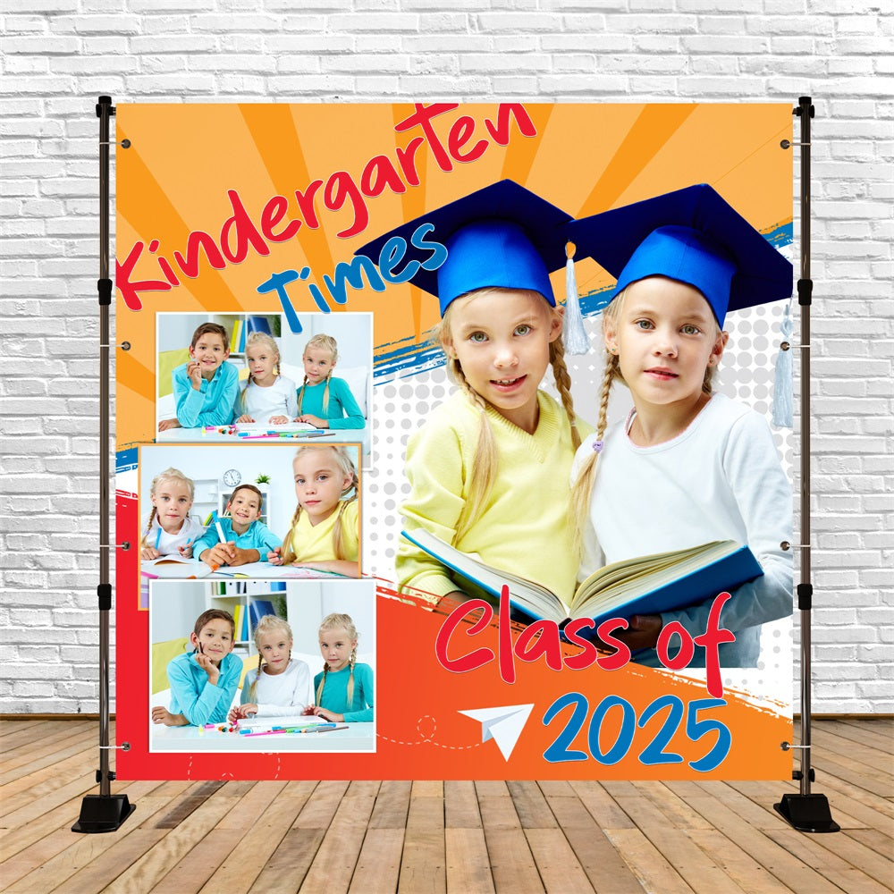 Graduation Backdrops School Memories Personalized Party Graduation Backdrop BRP5-225