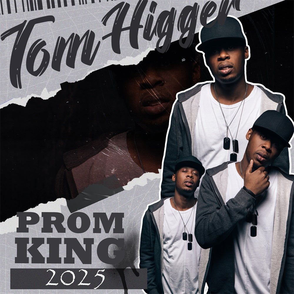 Prom Photo Backdrop Urban Style Custom Party Graduation Backdrop BRP5-236