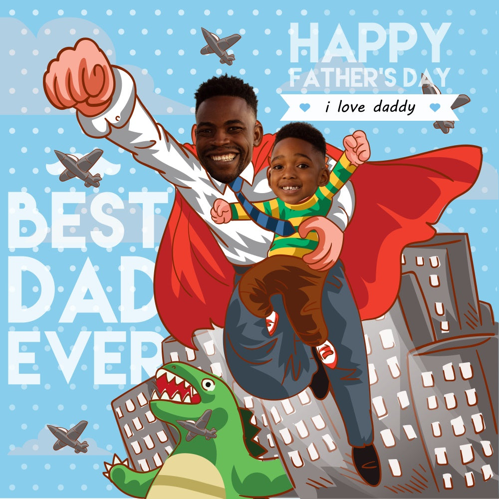 Fathers Day Backdrop Ideas Comic Hero Adventure Custom Backdrop BRP5-58