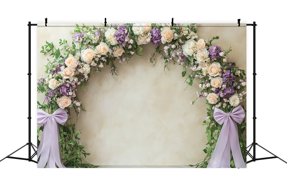 Fall Photo Backdrops Elegant Floral Archway Backdrop BRP57-192