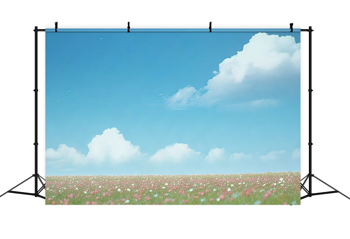 Blue Sky Backdrop Sunshine Wild Bloom Backdrop BRP57-225