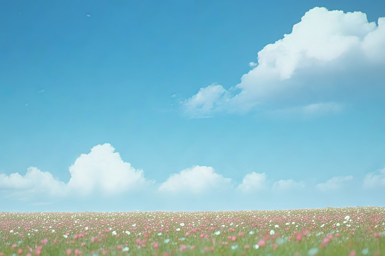 Blue Sky Backdrop Sunshine Wild Bloom Backdrop BRP57-225