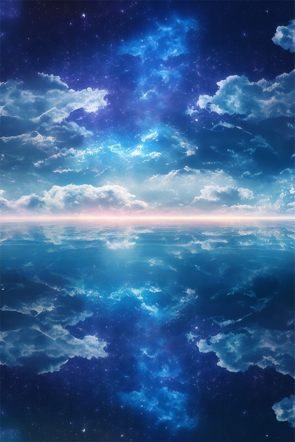 Sky Backdrop Galactic Peace Reflection Backdrop BRP57-232