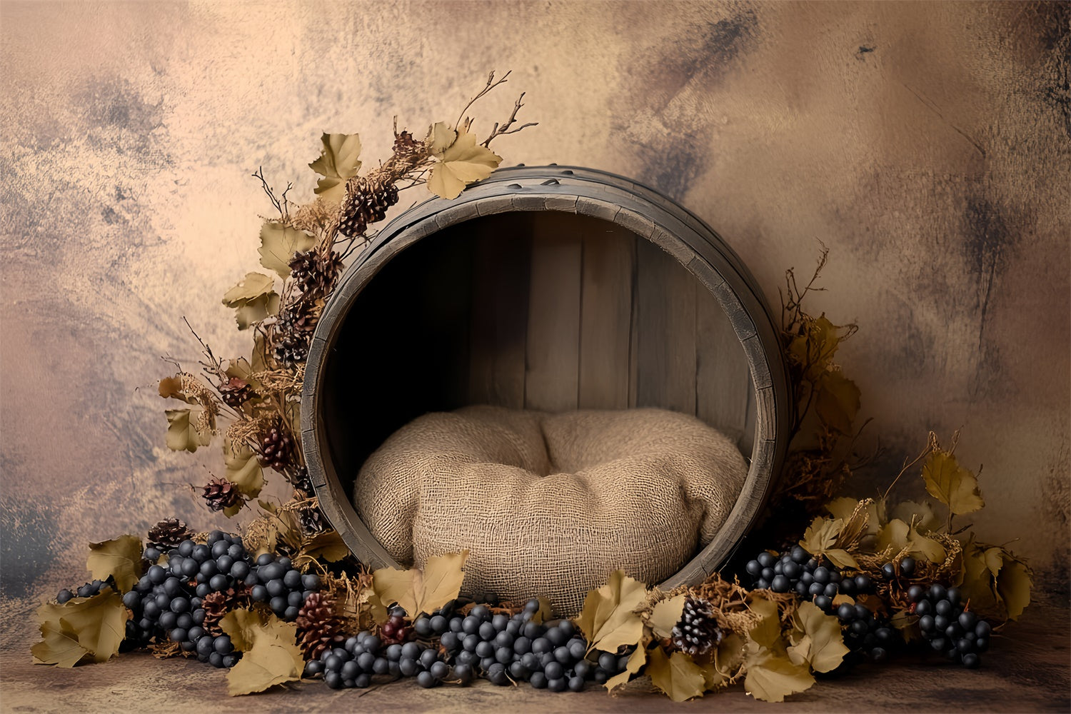 Childrens Backdrops Grape Harvest Cradle Backdrop BRP57-266