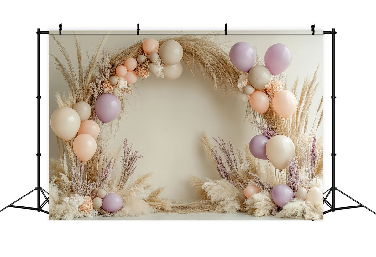 Childrens Backdrops Serene Pastel Bloom Backdrop BRP57-276