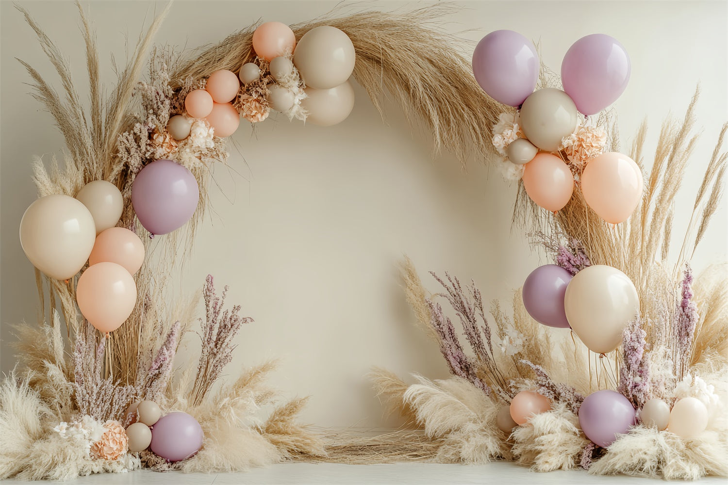 Childrens Backdrops Serene Pastel Bloom Backdrop BRP57-276