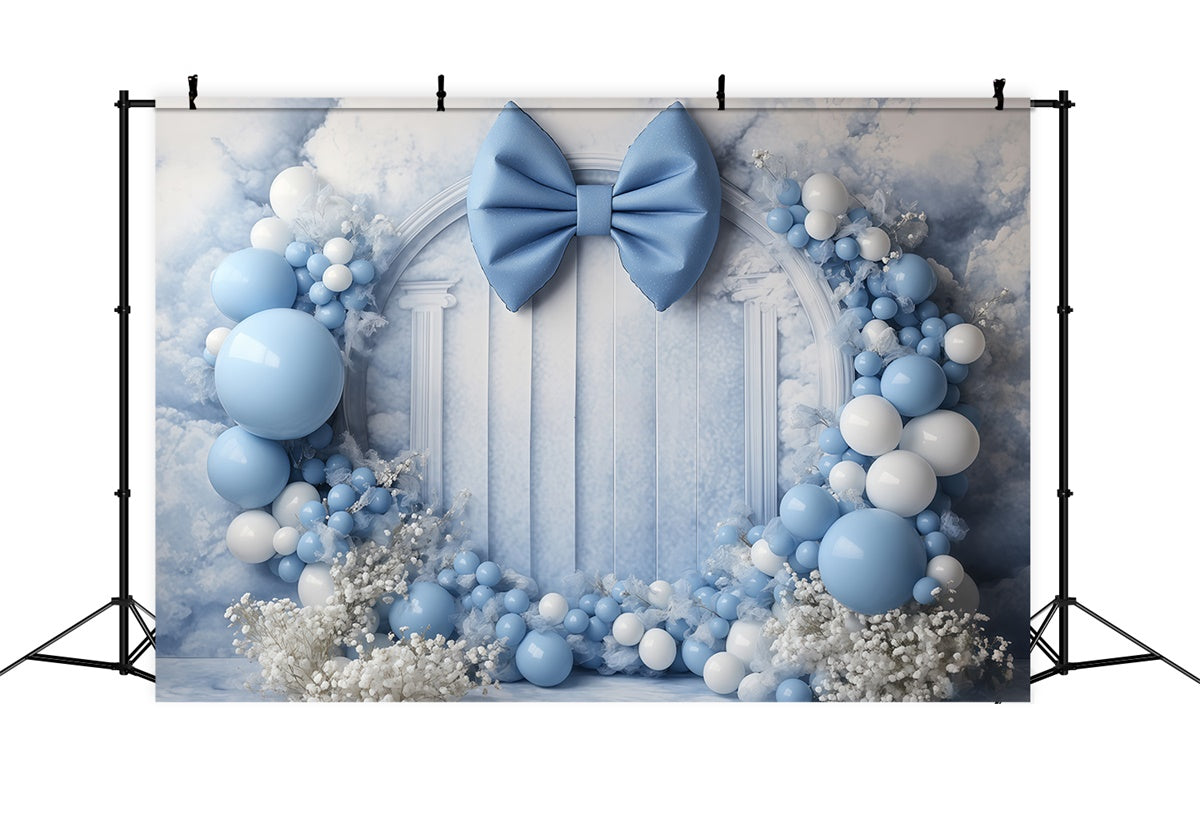 Newborn Backdrops Blue Arch Fantasy Backdrop BRP57-281