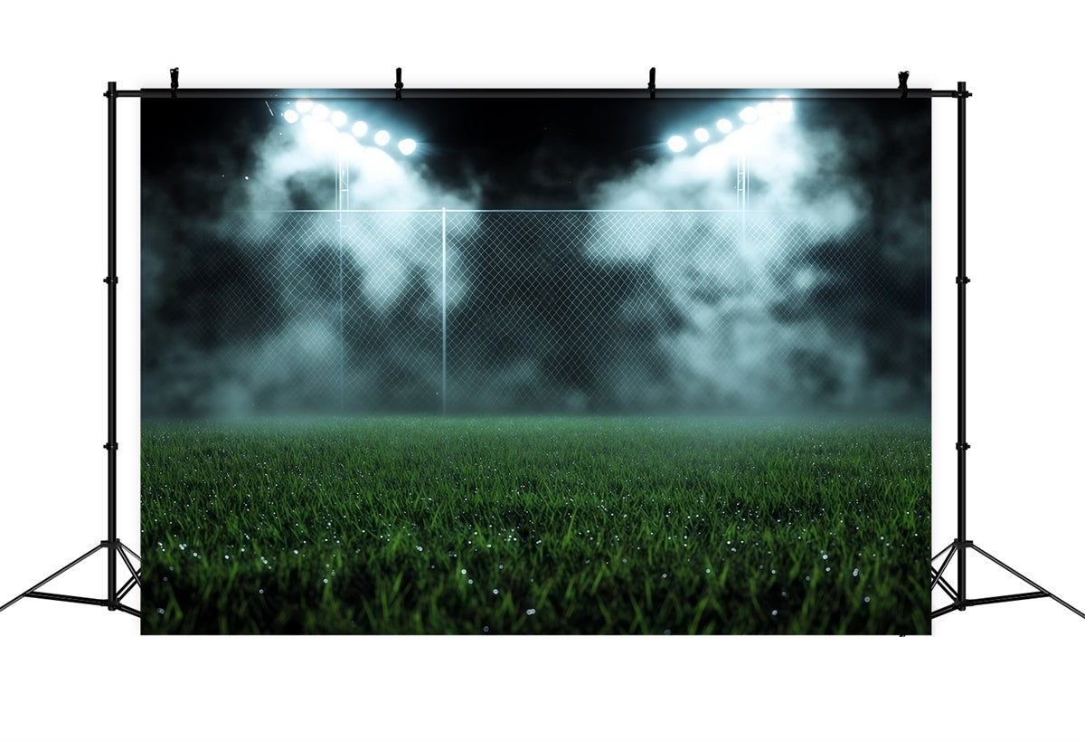 Sports Theme Backdrop Mist Field Arena Backdrop BRP57-293