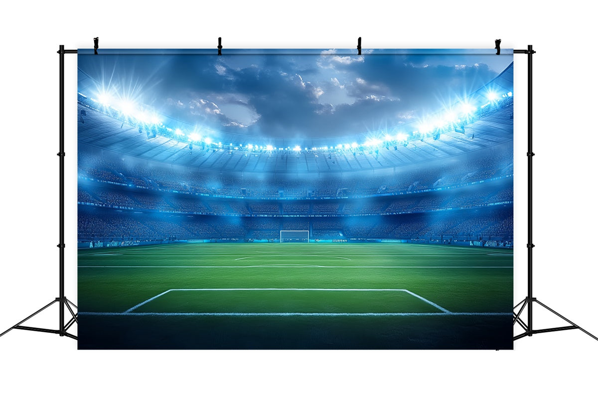 Soccer Field Backdrop Grand Stadium Glory Backdrop BRP57-295