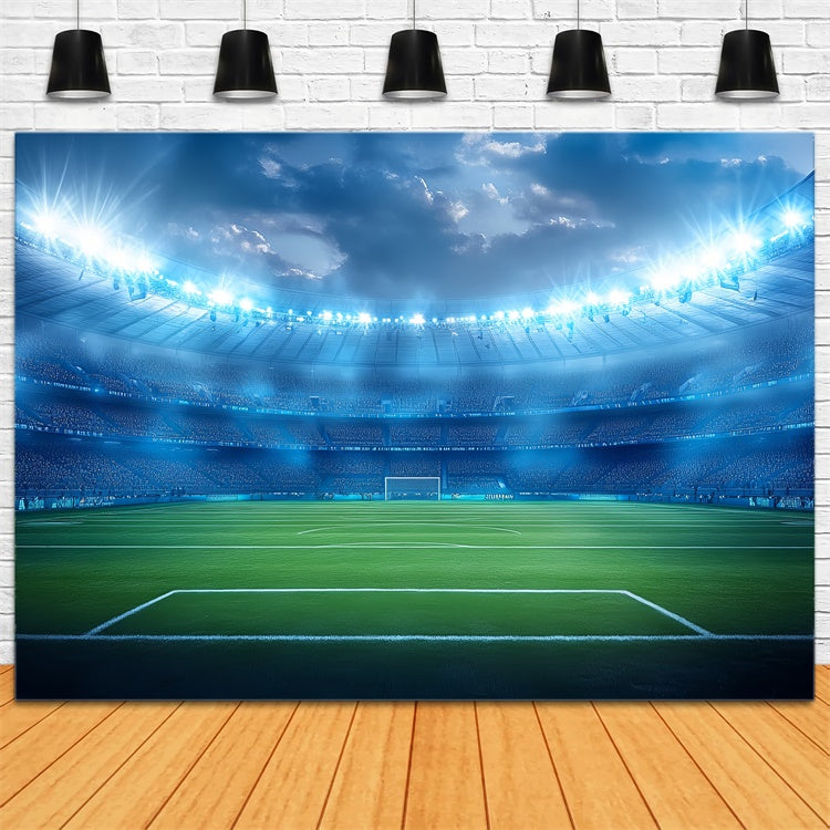 Soccer Field Backdrop Grand Stadium Glory Backdrop BRP57-295