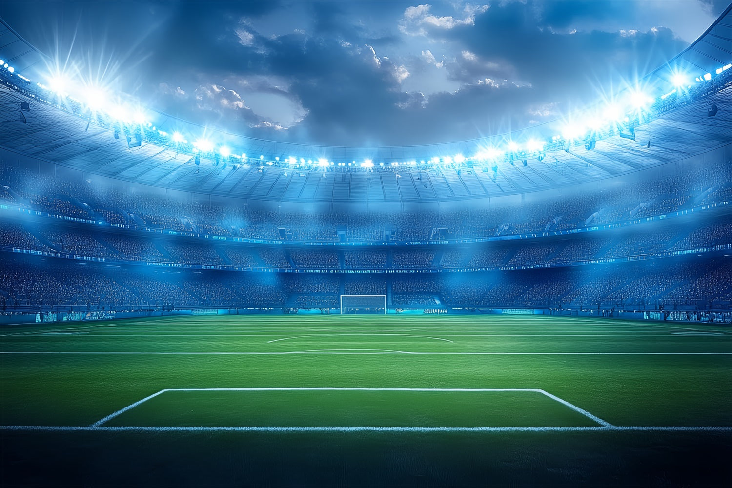 Soccer Field Backdrop Grand Stadium Glory Backdrop BRP57-295