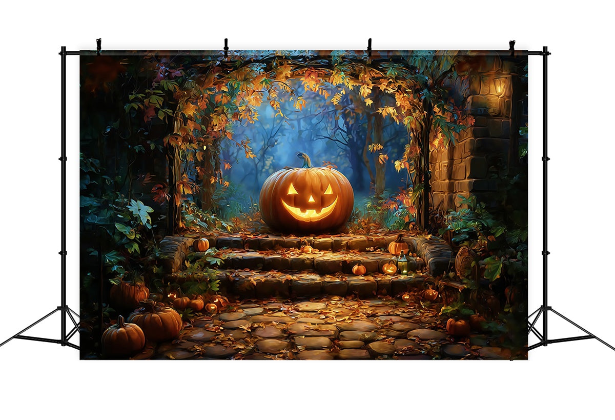 Halloween Photography Backdrop Rustic Autumn Magic Backdrop BRP57-67