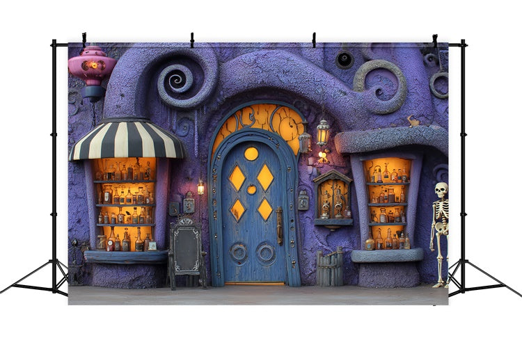Halloween Backdrops Mystic Elixir Doorway Scene Backdrop BRP57-73