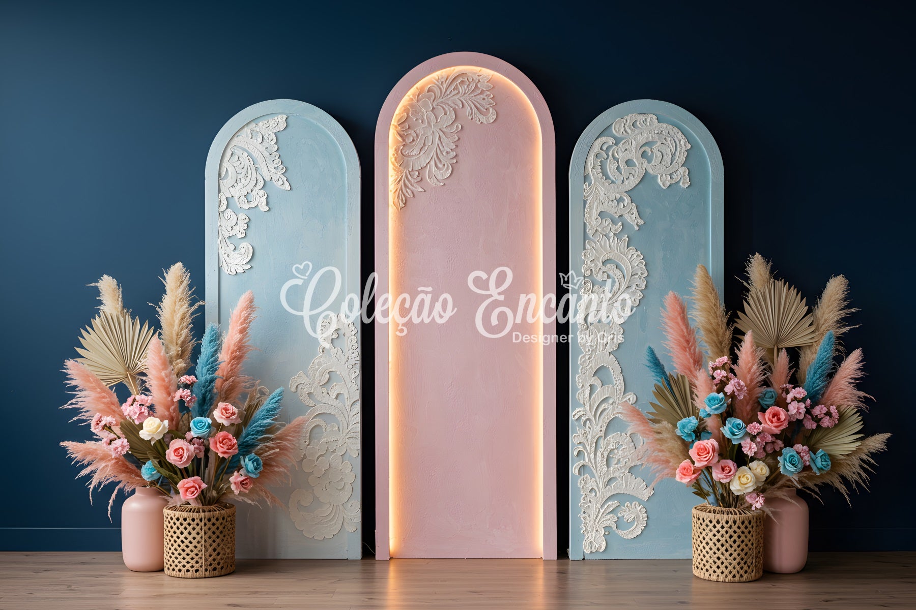 Mother's Day Arch Backdrop Pastel Arches Floral Mothers Day Photo Booth Backdrops By Magali