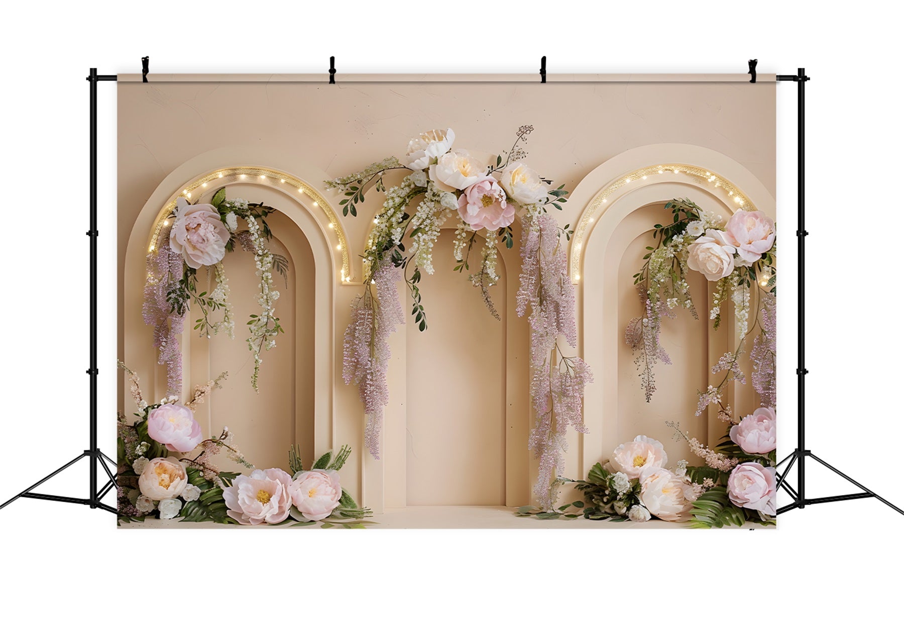 Happy Mothers Day Photo Backdrop Romantic Pink Floral Arch Mother's Day Photo Backdrop Ideas By Magali