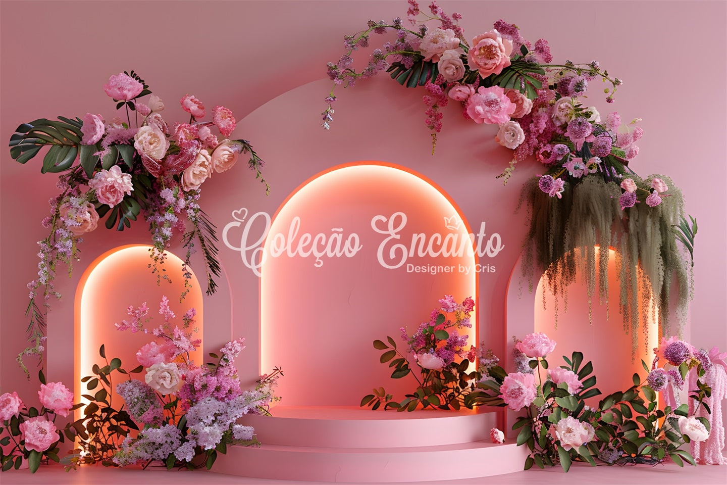 Mothers Day Flower Backdrop Lush Garden Peony Bliss Backdrops For Mother's Day By Magali