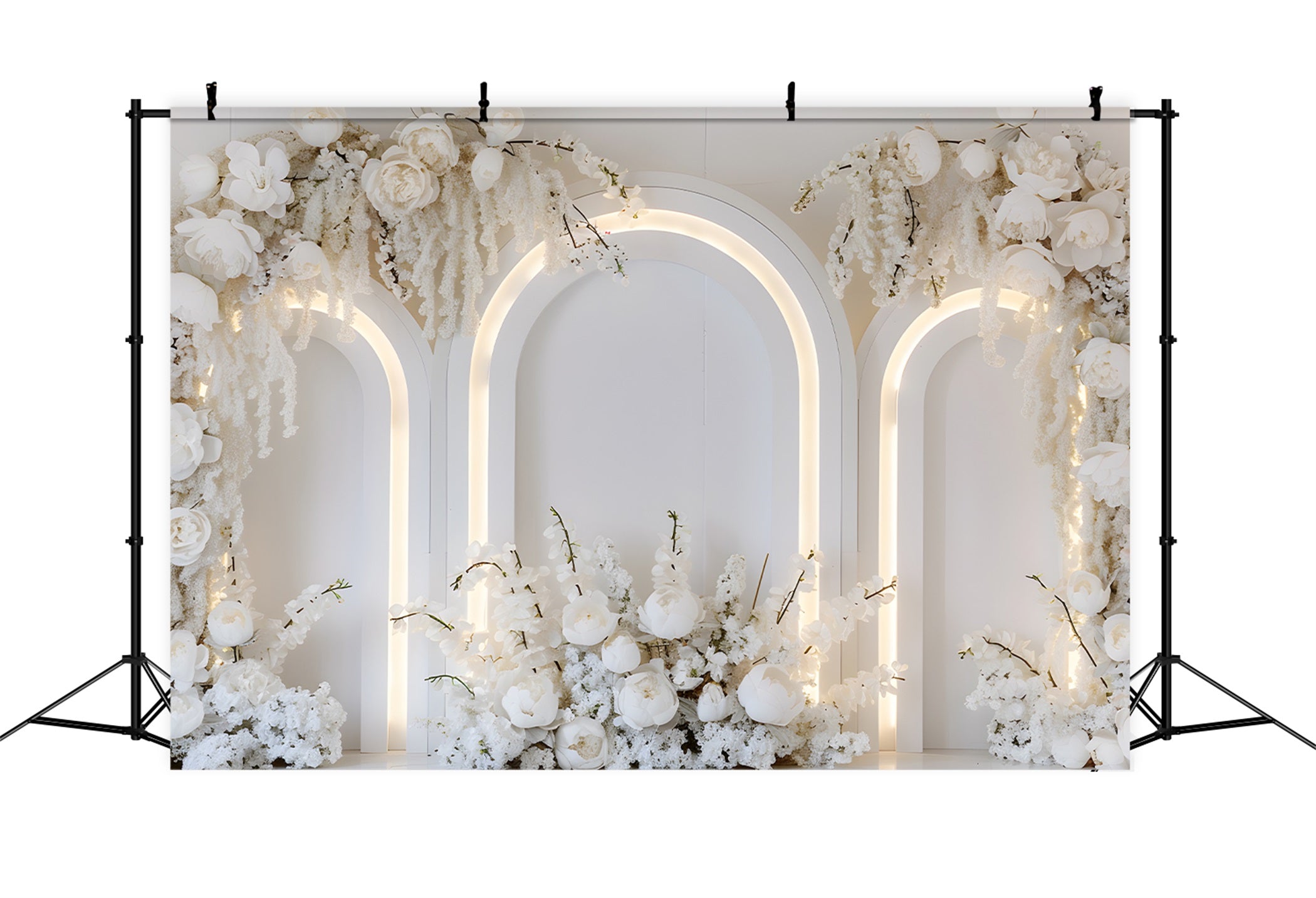Backdrop Ideas For Mother's Day Pure White Blossom Arch Mother's Day Photo Backdrops By Magali