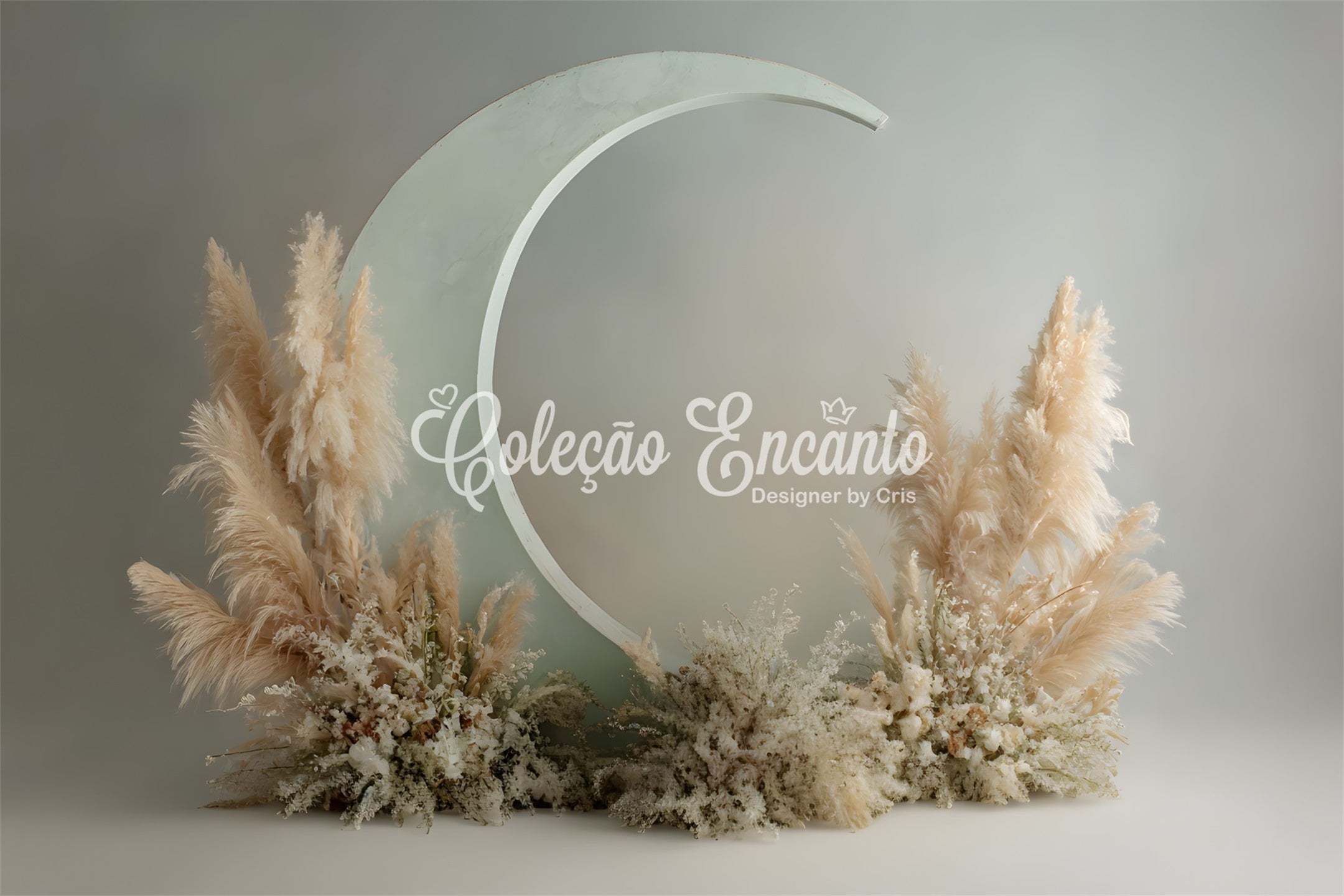 Happy Mothers Day Backdrops Elegant Pampas Moon Arch Mother's Day Photoshoot Backdrop By Magali