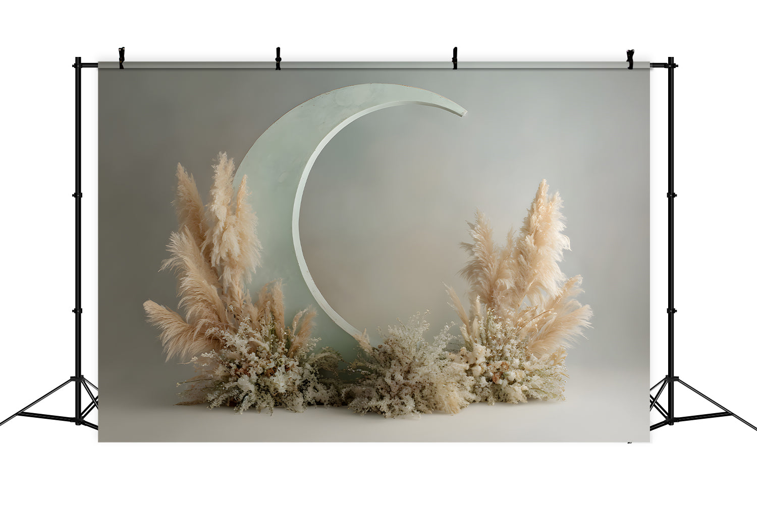 Happy Mothers Day Backdrops Elegant Pampas Moon Arch Mother's Day Photoshoot Backdrop By Magali