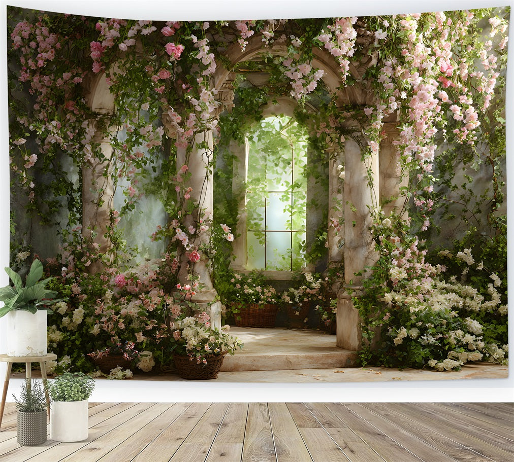 Easy Mother's Day Backdrop Whimsical Garden Flower Path Backdrop Ideas For Mother's Day By Magali