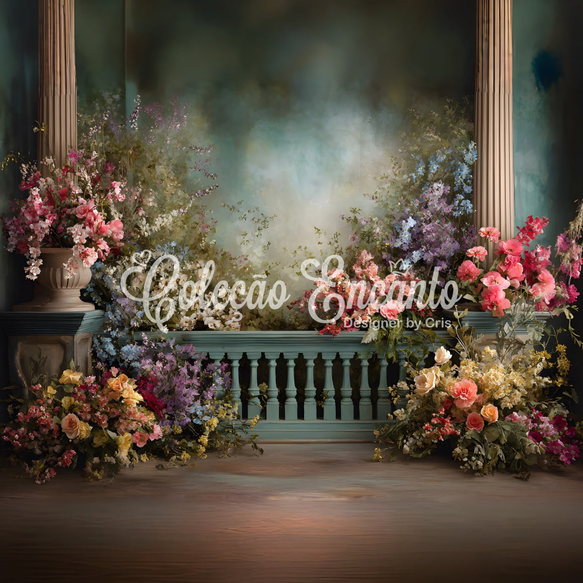 Mothers Day Backdrop Floral Column Garden Gateway Mother's Day Photoshoot Backdrops By Magali