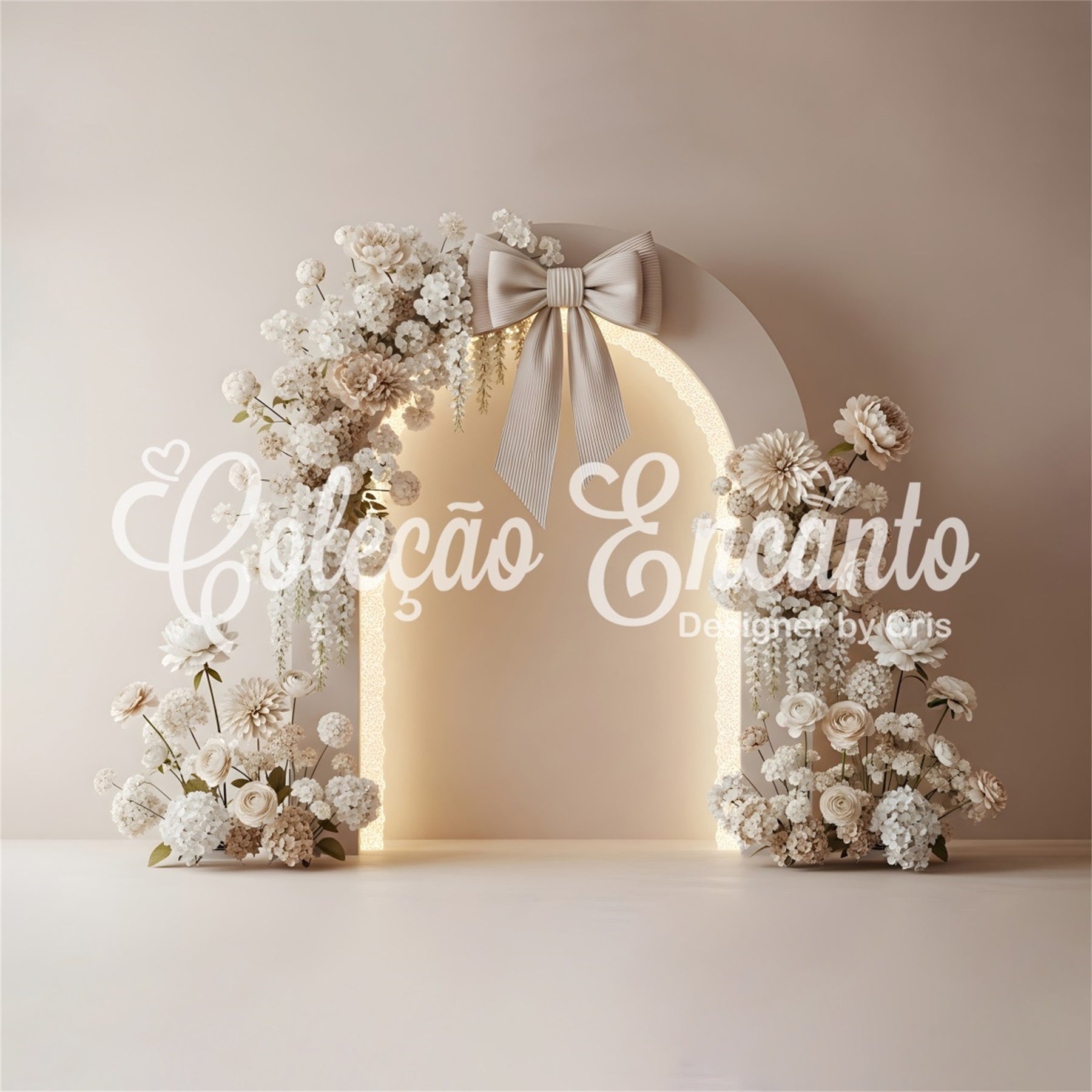 Mothers Day Flower Backdrop Ivory Bow Floral Arch Glow Mothers Day Photo Backdrop Ideas By Magali