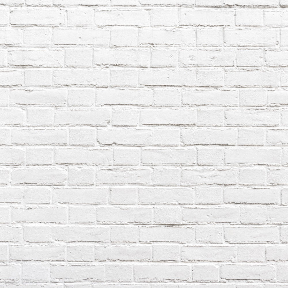 White Brick Wall Backdrop Crisp Modern White Brick Backdrop CJJ3-19