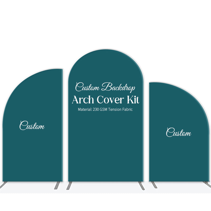 Custom Chiara Arch Backdrop Kit Personalized Photos