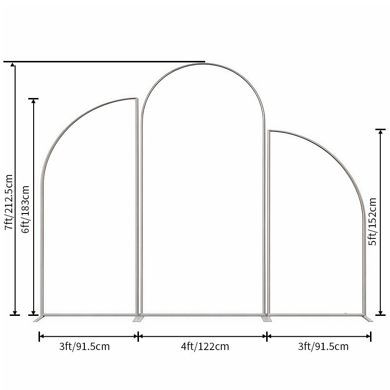 Custom Chiara Arch Backdrop Kit Personalized Photos