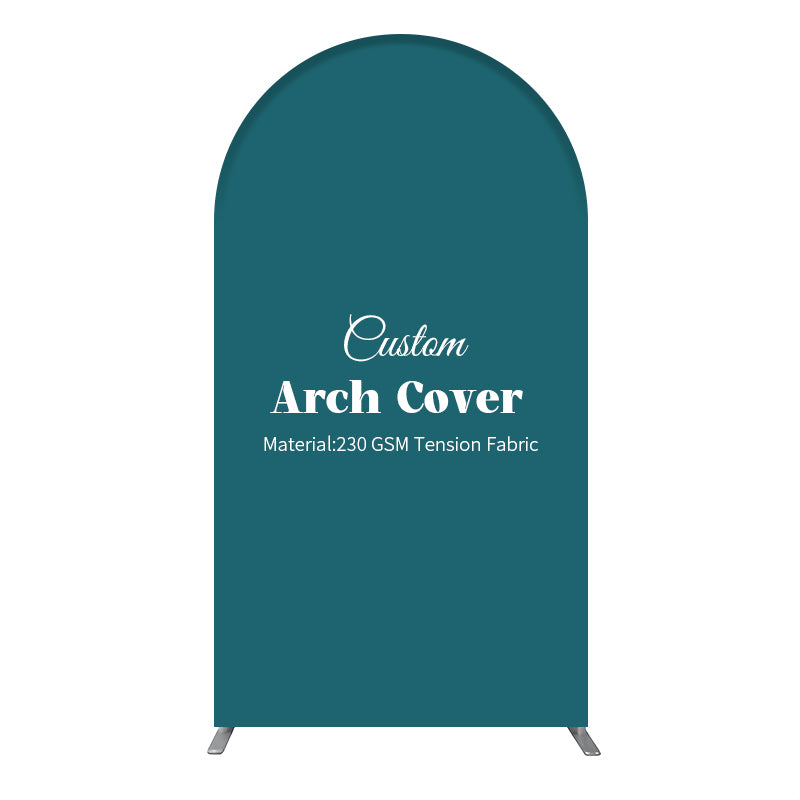 Custom Arch Backdrop Your Photo Design for Party Events