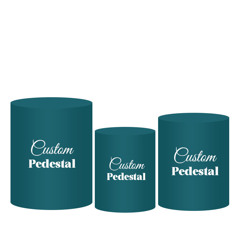 Custom Plinth Cylinder Cover Kit for Party Decorations