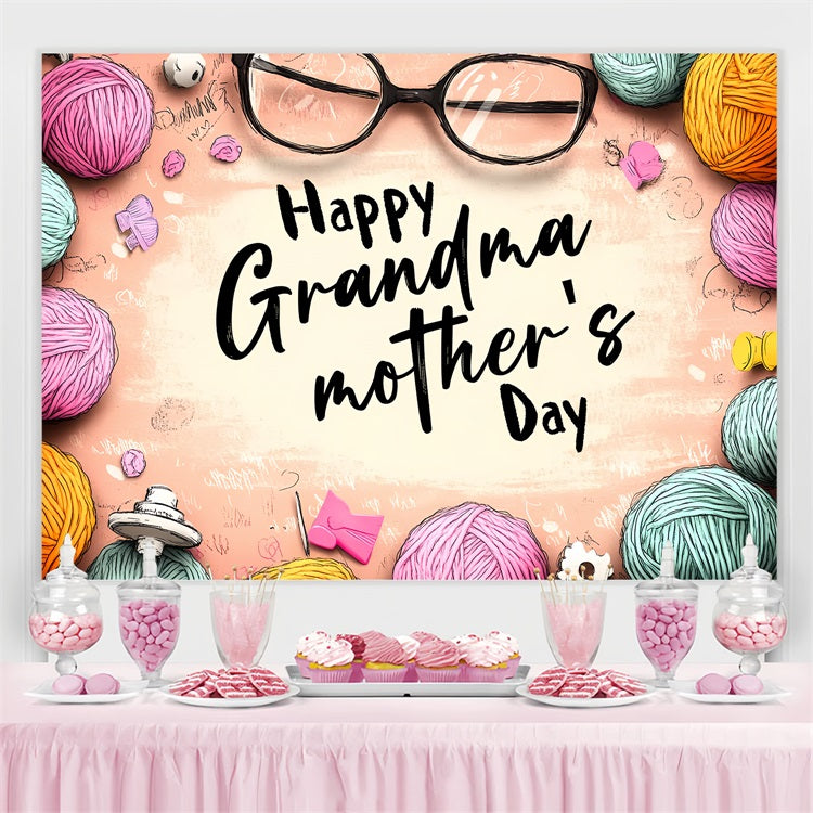 Backdrop Mothers Day Threads Love Customized Backdrop CSH3-153