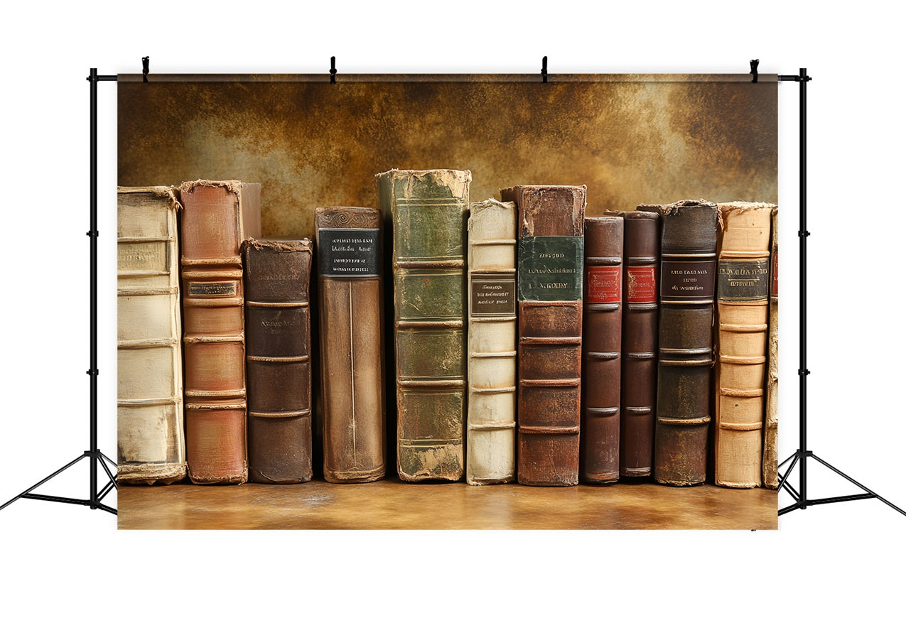 Antique Backdrop Books Vintage Photo Backdrop CSH4-298