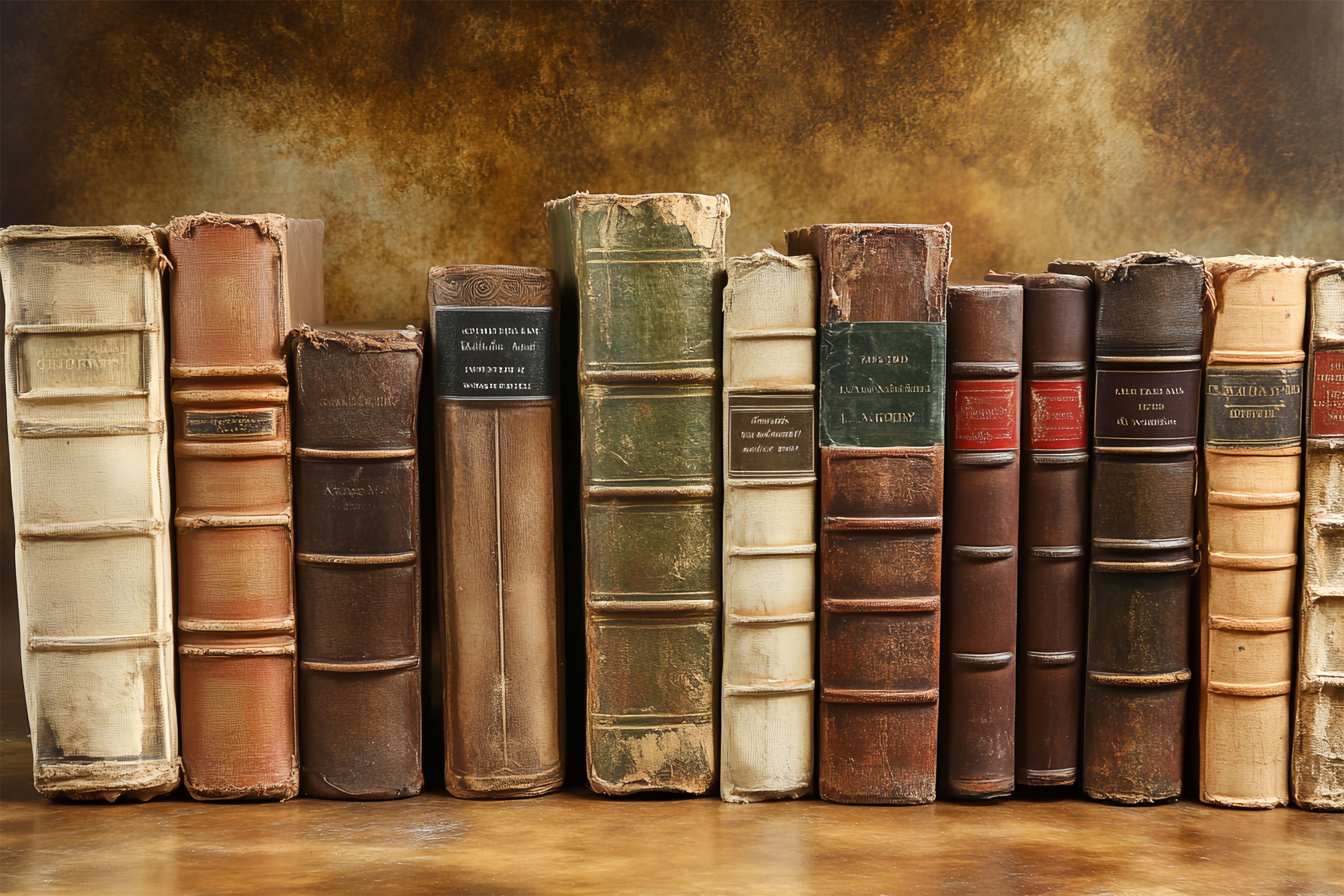Antique Backdrop Books Vintage Photo Backdrop CSH4-298