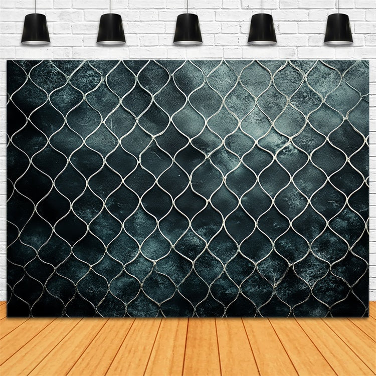 Photography Sports Backdrops Rustic Wire Wall Backdrop CSH4-362