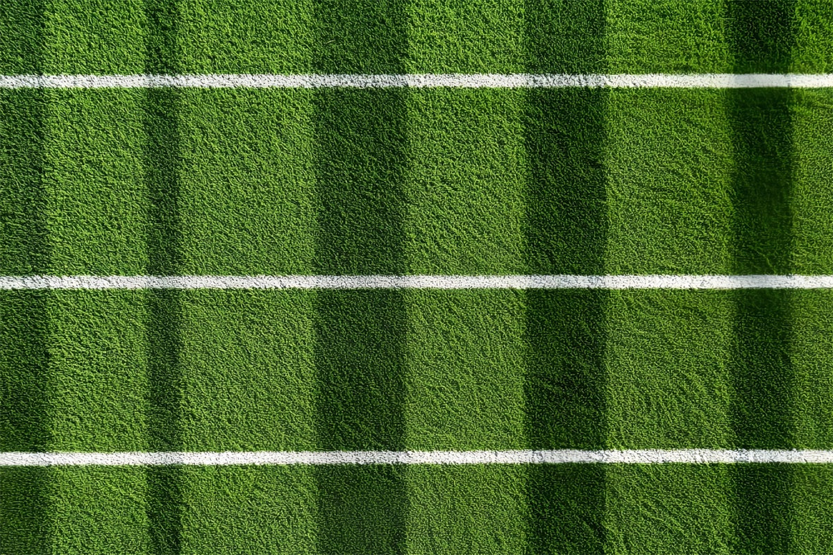 Football Stadium Backdrop Striped Turf Football Field Backdrop CSH4-370