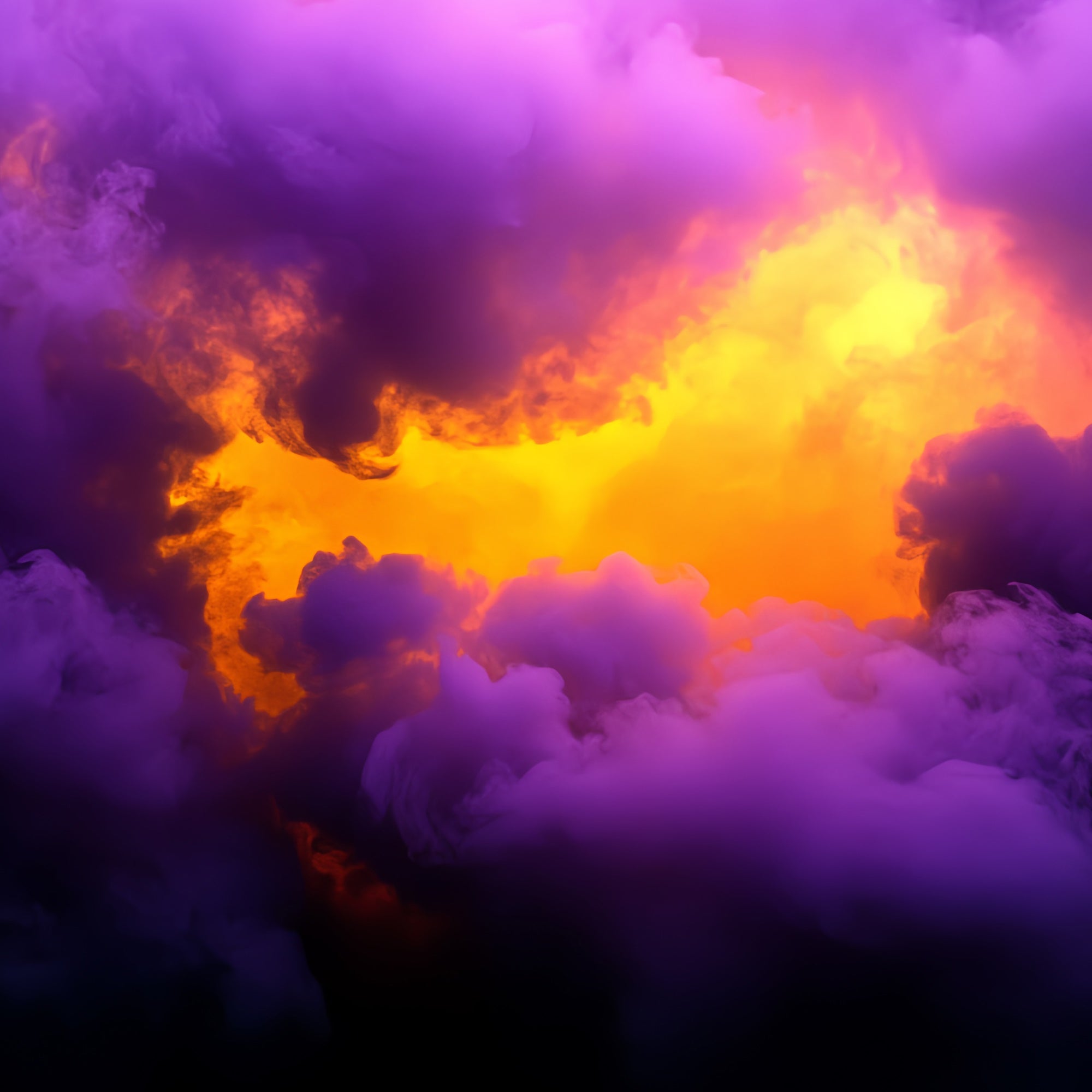 Sports Photo Backdrop Ethereal Firelight Smoke Backdrop CSH4-389