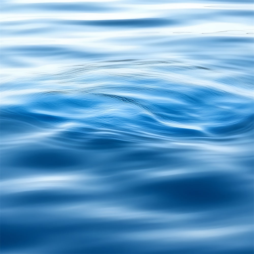 Water Backdrops Soft Blue Ocean Summer Backdrop CSH5-119