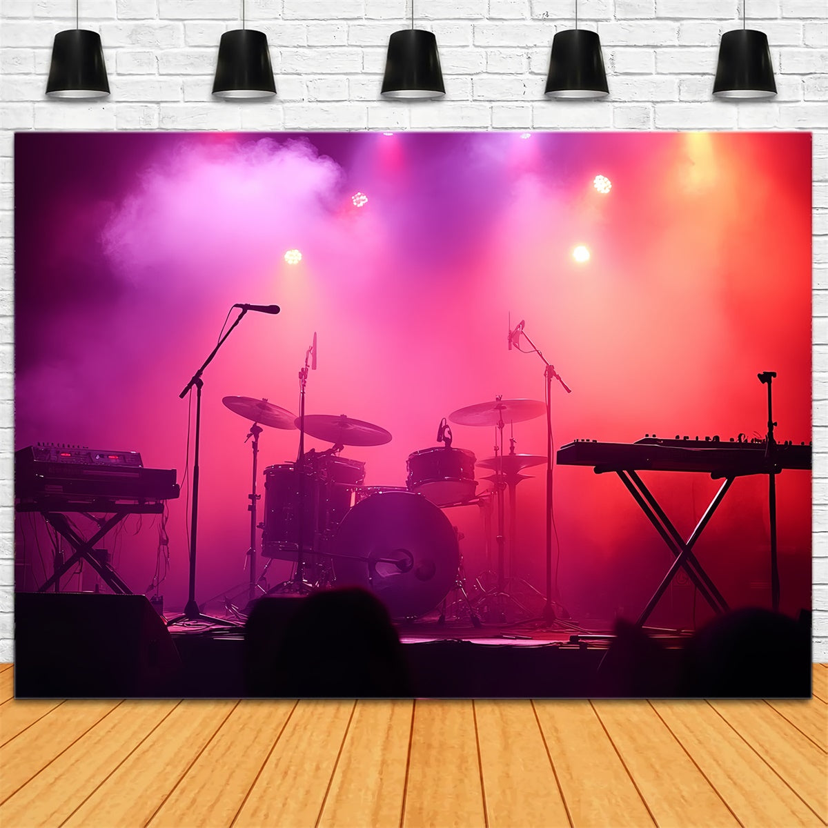 Concert Stage Backdrop Band Performance Lighting Backdrop CSH5-152