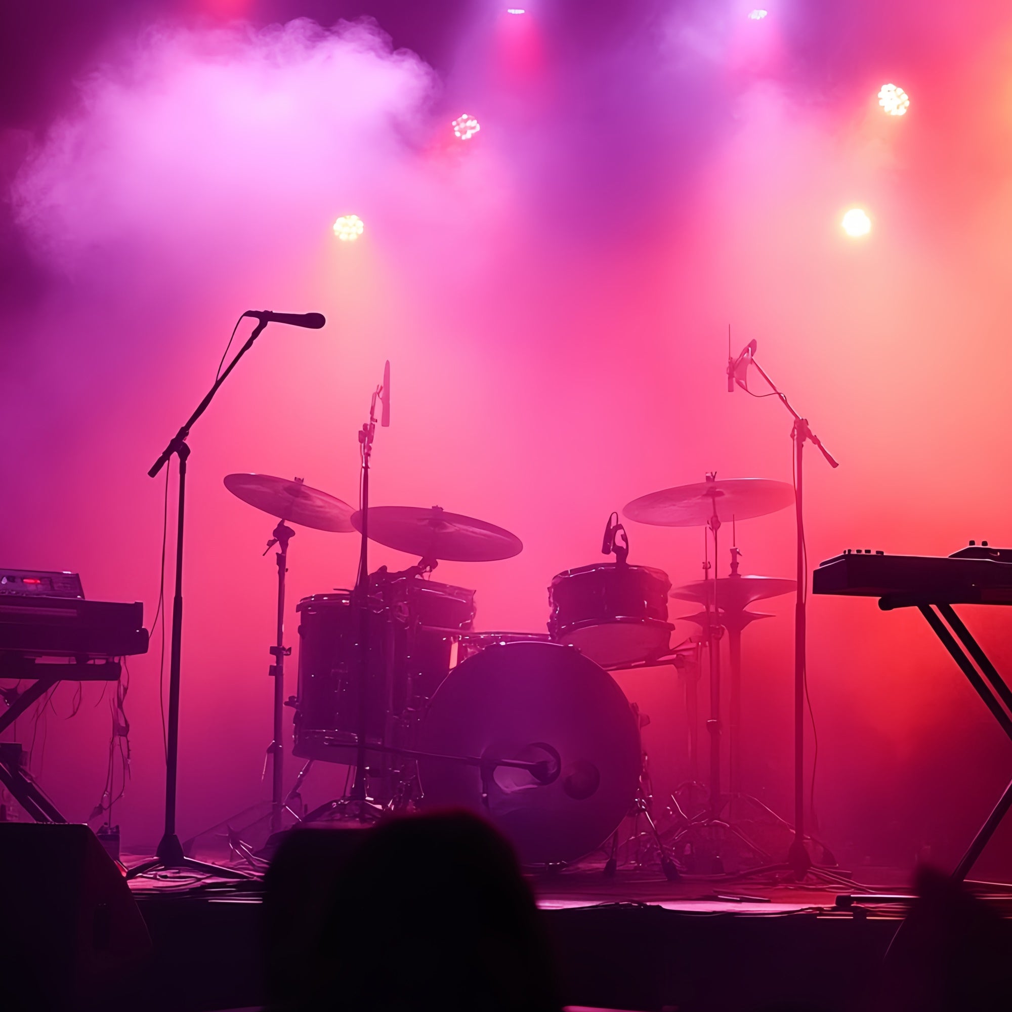 Concert Stage Backdrop Band Performance Lighting Backdrop CSH5-152