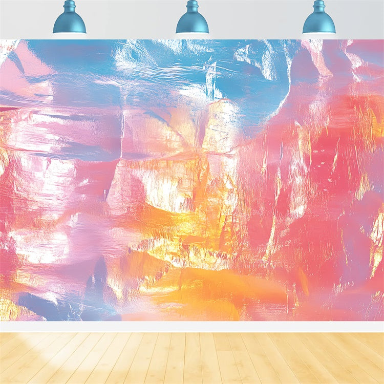90's Backdrop Soft Iridescent Texture Retro Backdrop CSH5-193