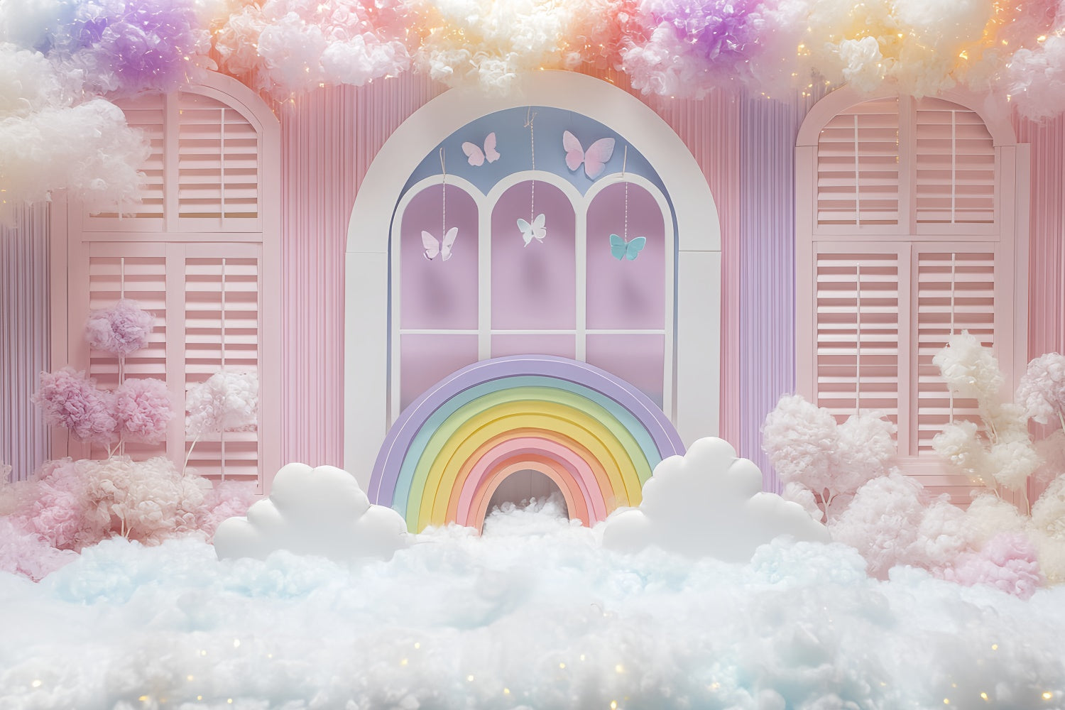 Newborn Photography Backdrops Enchanted Cloud Room Backdrop CSH5-270