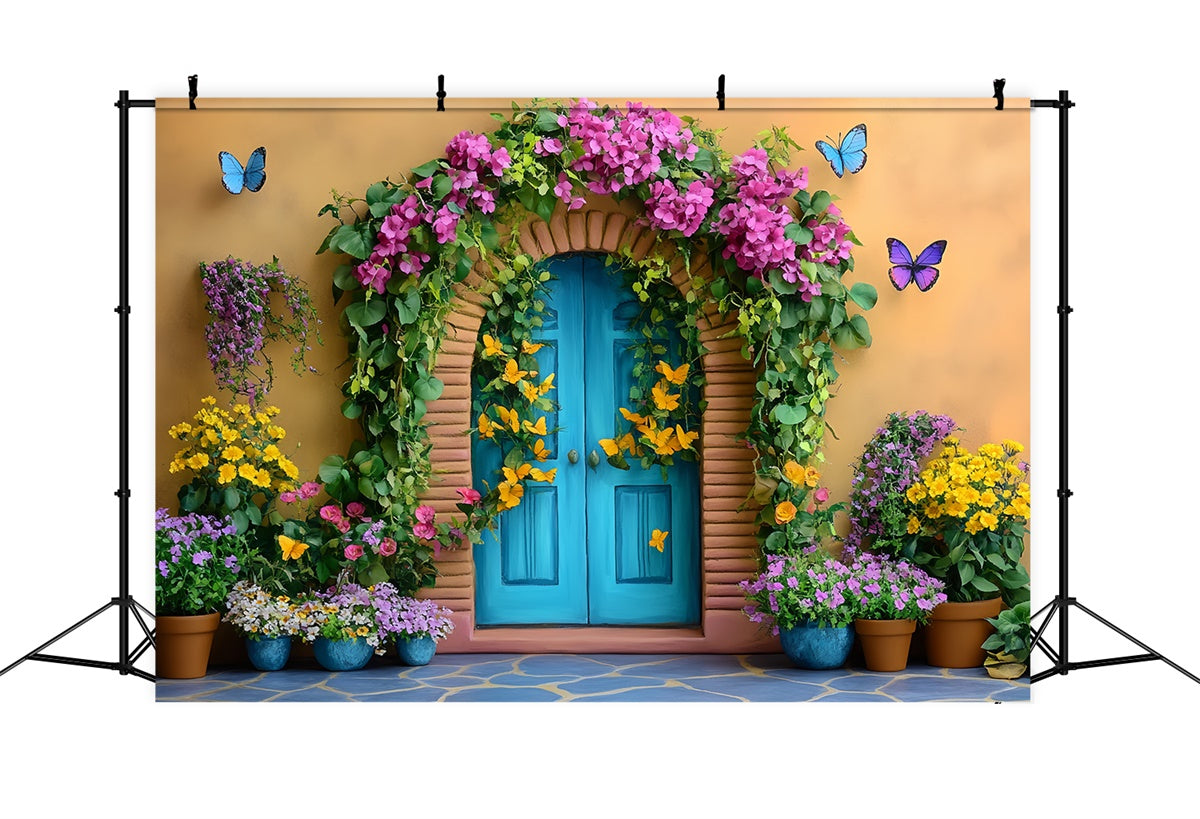 Children Backdrops Secret Garden Entryway Backdrop CSH5-274