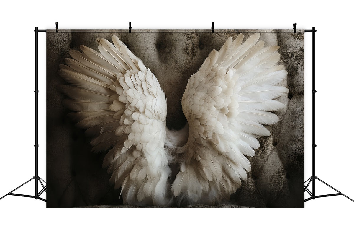 Children Backdrops Dream Angel Feather Wings Backdrop CSH5-294